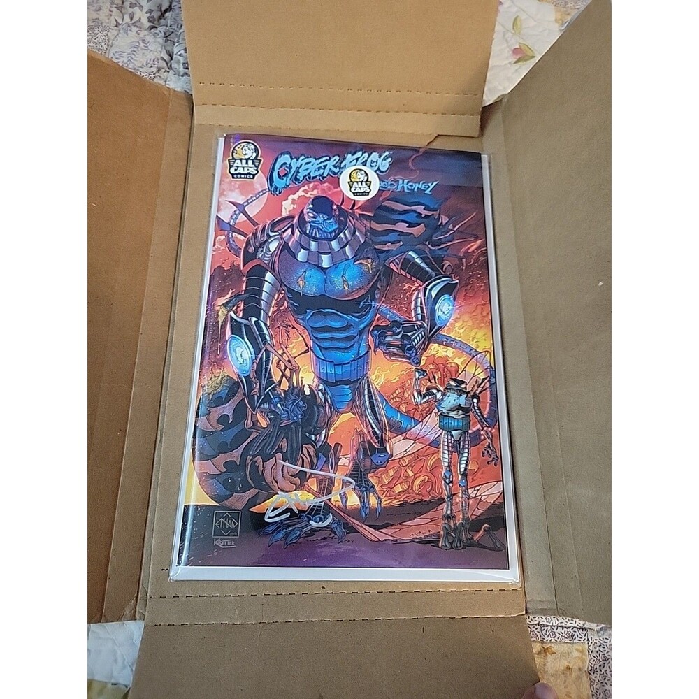 Cyberfrog Bloodhoney Team Up Variant Cover SIGNED Ethan Van Sciver